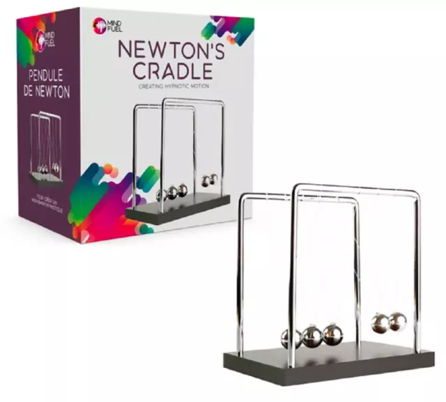 Funtime Gifts Newtons Cradle- Et7540 Science Fun Physics Balls Kinetic