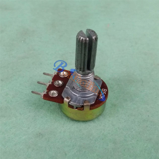 NEW 2PCS RD1480-01A 50K OHM 20mm Linear Taper Potentiometer Pot B50K £1 ...