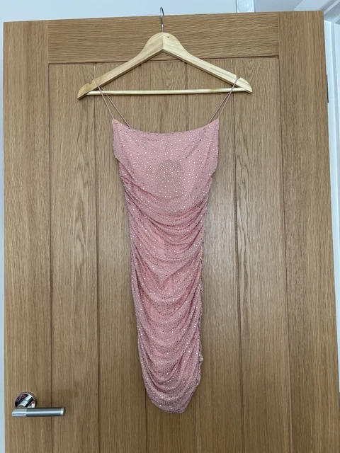 tammy hembrow pink mini dress OHPOLLY X TAMMY HEMBROW mini dress, tags still on