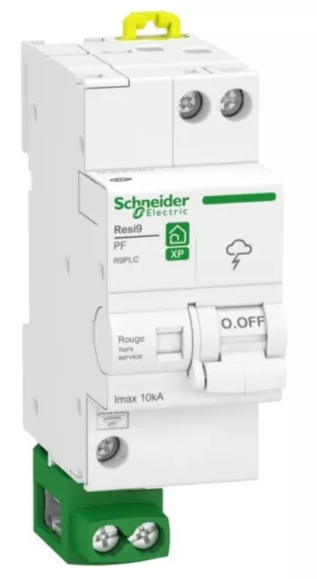 Parafoudre Combi - 10ka 1P+N resi9 xp avec Accessoires - Schneider R9PLC