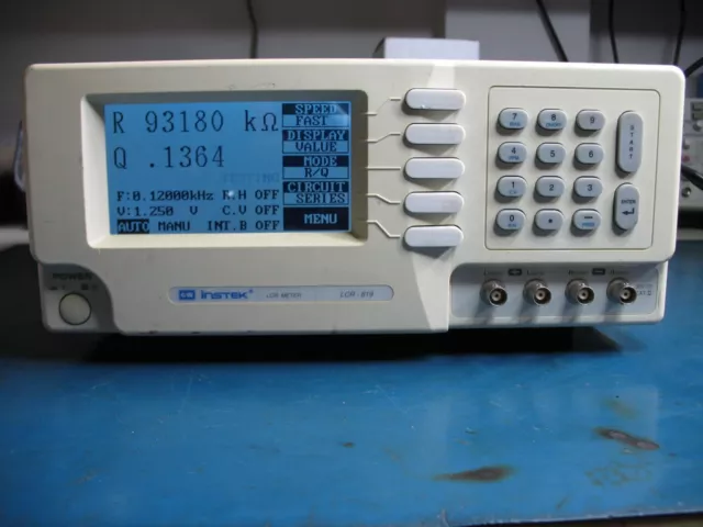 GW Instek LCR-819 Digital LCR Meter 12Hz – 100kHz