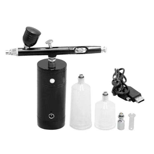 Rechargeable USB Airbrush Kit Portable Airbrush Compressor  Pump C8I5