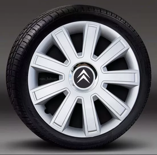 4x16" wheel trims to fit CITROEN C4 XSARA PICASSO C5 C8 DISPATCH BERLINGO