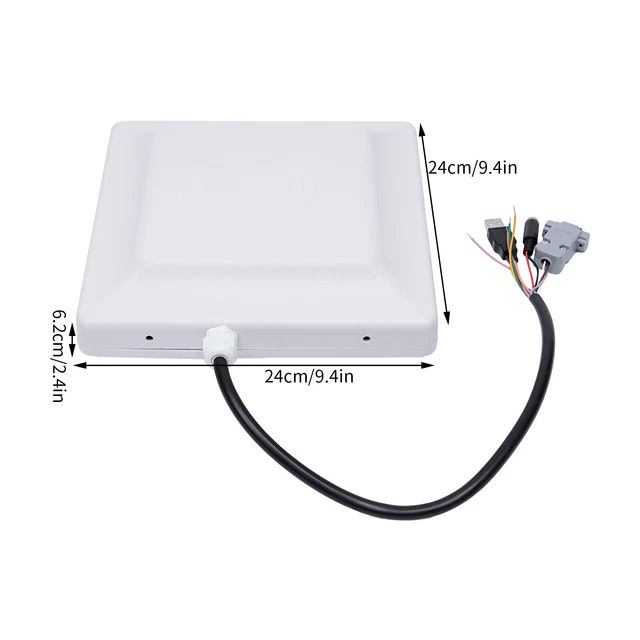 Uhf rfid long range card reader rs232 485 wiegand parking system access