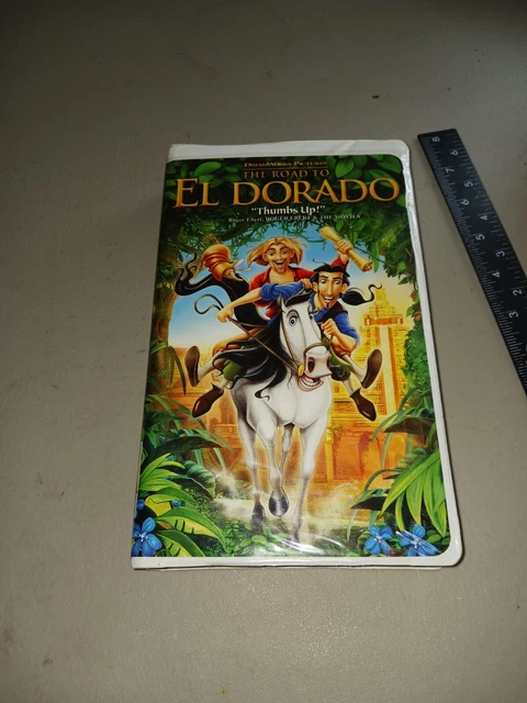 DREAMWORKS, THE ROAD To El Dorado, Movie, Cartoon,VHS, Used £1.54