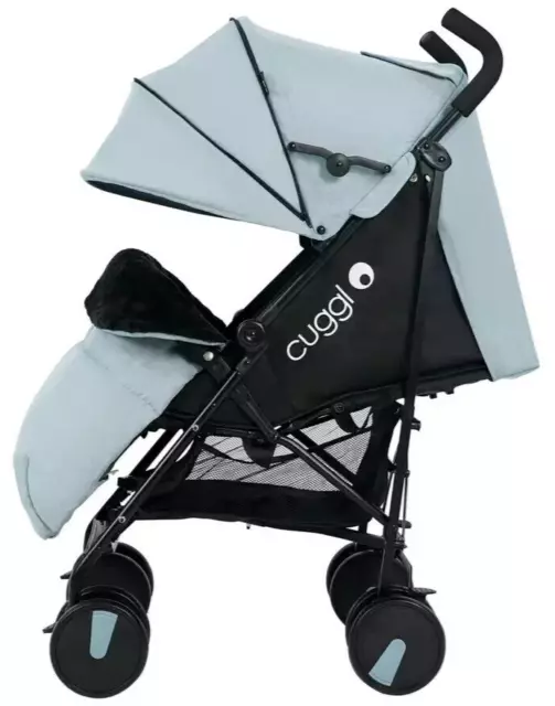 Cuggl Rowan Komplettkinderwagen rustikal blau Kinder Baby Geburt - 36 Monate 15 kg