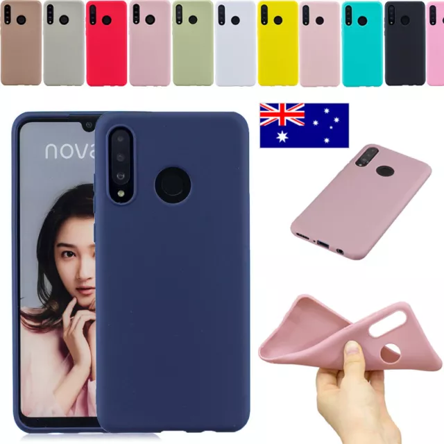 For Huawei P40 P30 P20 Pro Lite Shockproof Case Soft Silicone Phone Back Cover