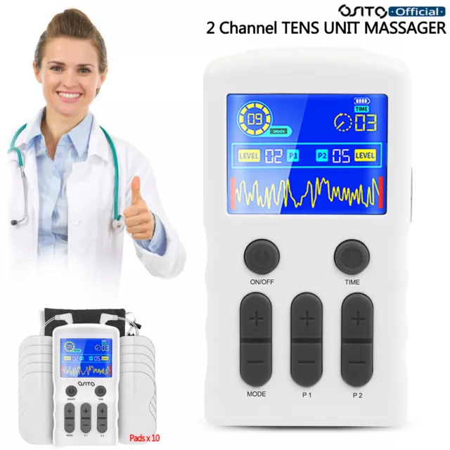 TENS-Gerät, Schmerztherapie, Elektrotherapie, Wiederaufladbares Massagegerät