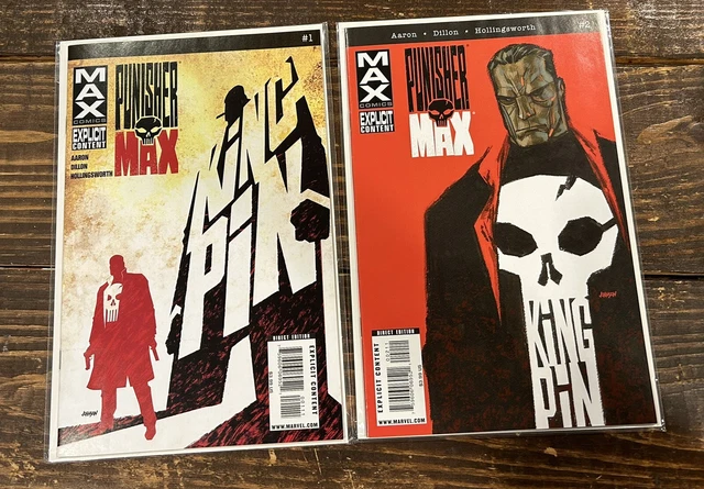 The Punisher Max 1-2 Aaron - Dillon - Hollingsworth 2010 Kingpin