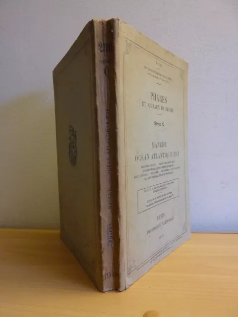 Feux et signaux de brumes. Série C, Manche, océan Atlantique Est 1948