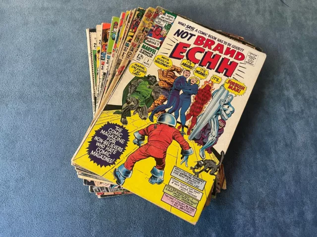 Not Brand Echh #1-13 1967 Marvel Comic Book Set Complete Run Mid Low Grades