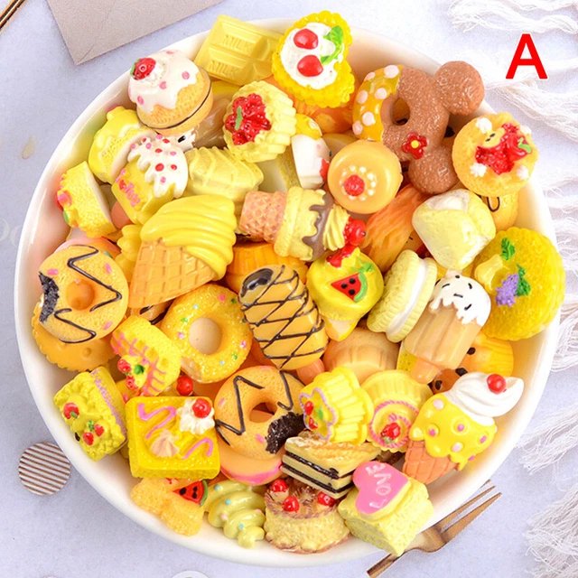 10pcs diy harz versorgen dekor kuchen fruit  Le