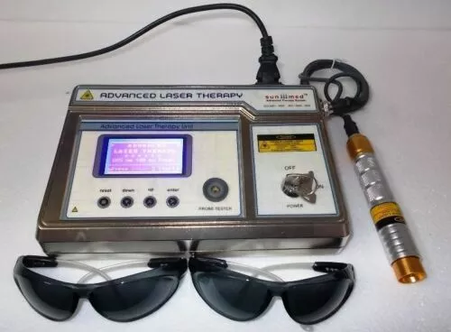 Prof. Advanced Software LASER THERAPY with Large LCD Graphical Display Machine #