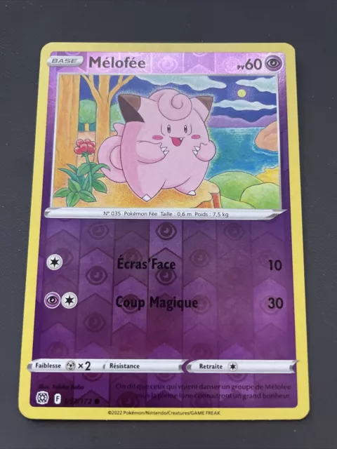 Melofee Reverse - Pokemon 053/172 Eb09 Stars Etincelantes Neuf Fr