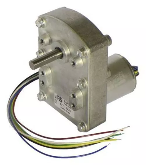 1 x Mellor Electric, 24 V DC, 21 kgcm, bürstenloser DC-Getriebemotor, Ausgangsgeschwindigkeit 8