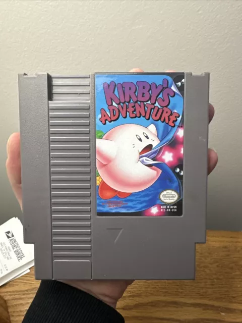 Kirby's Adventure (Nintendo Entertainment System, 1993) TESTED&WORKING