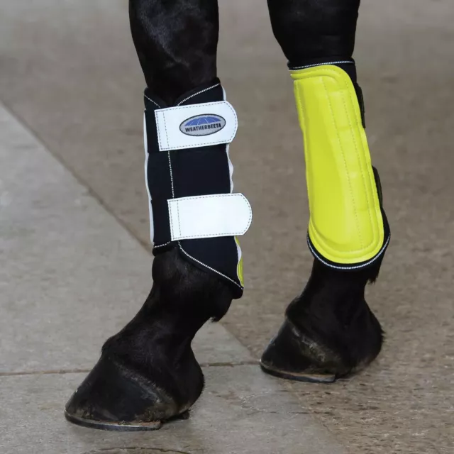 Weatherbeeta Reflective Single Lock Horse Brushing Boots, 2 Colours