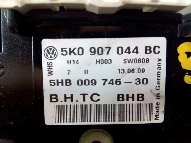 5k0907044bc commande climatisation volkswagen golf vi 1016592 3