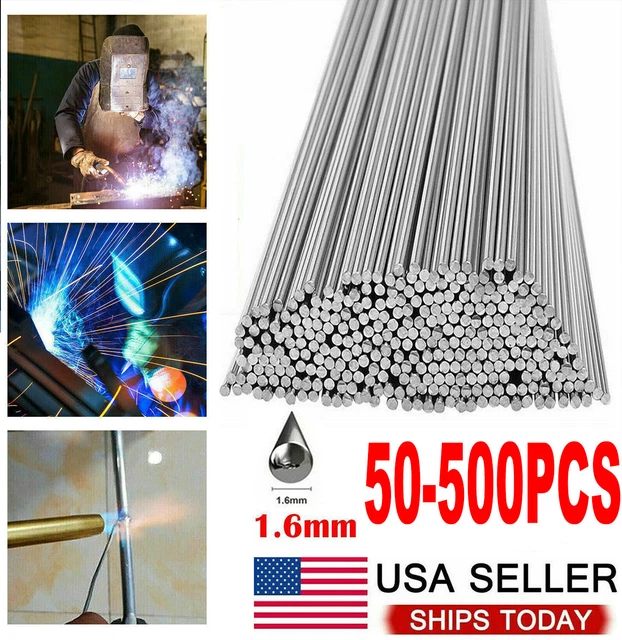 500PC EASY MELT Aluminum Solution Welding FluxCored Rods Wire Brazing
