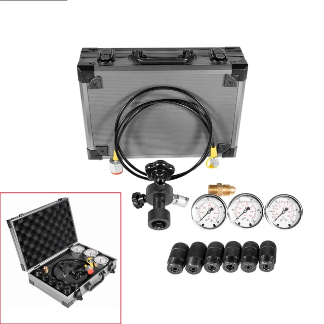GK01 HYDRAULIC ACCUMULATOR Nitrogen Charging System Nitrogen Pressure