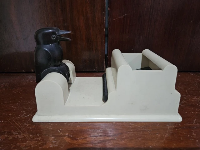 VINTAGE BAKELITE KOOKABURRA Cigarette Dispenser $180.00