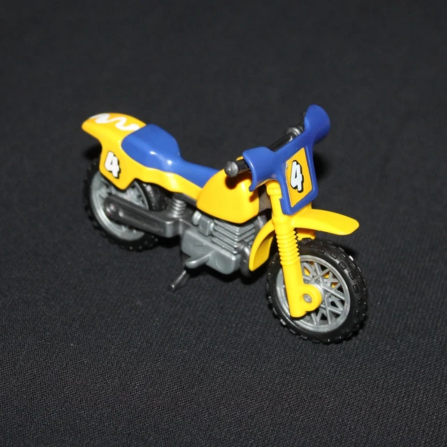 Lot Playmobil 3143 N°7 – Moto Et Voitures, Occasion