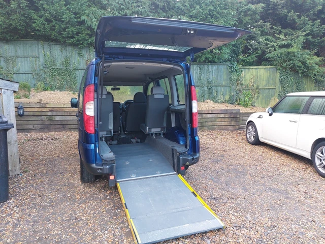 FIAT DOBLO WHEEL CHAIR RAMP NEW MOT, 72K MILES  disabled vehicles wheelchairs