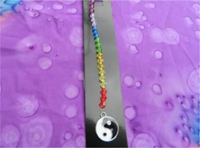 Suncatcher / Car Mirror Dangle - Yin Yang Chakra