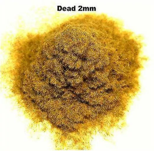 WWS - Static grass - Dead grass (100g.) - 2mm