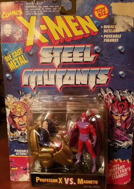Marvel Toys Die Cast Professor X VS. Magneto - Marvel Comics X-Men Steel Mutant…