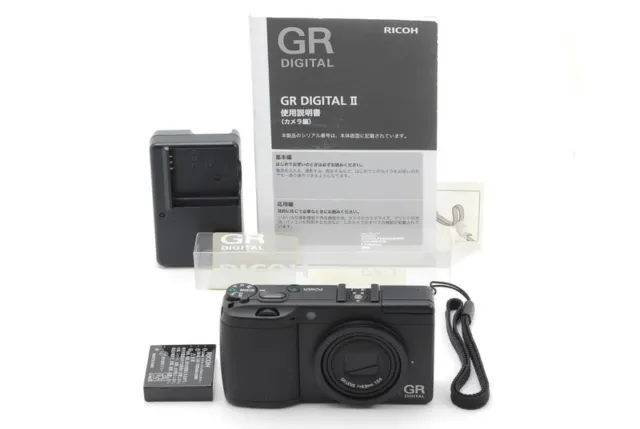 [EXCELLENT +５] RICOH GR DIGITAL II 10.1MP Compact Digital Camera From JAPAN