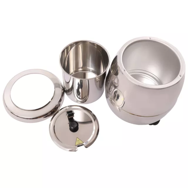 Commercial Soup Kettle Electric Countertop Food Warmer Catering Buffet 400W 10L