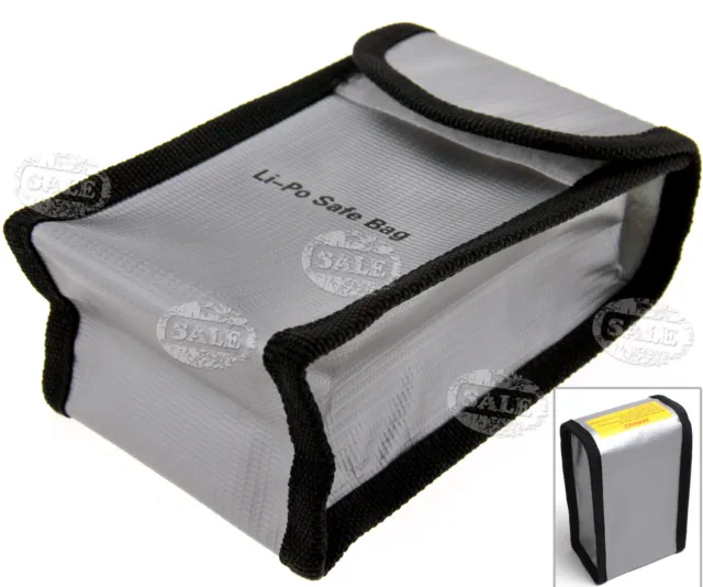Battery Bag Fireproof and Explosion Proof Storage Pouch for Rechargeable Batteri