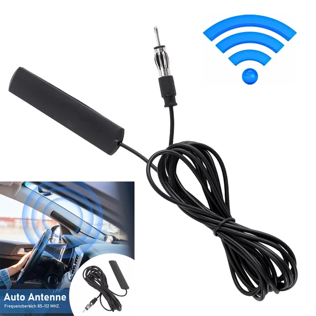 Auto Radio Antenne AM-FM Scheibenantenne Klebeantenne In Baden