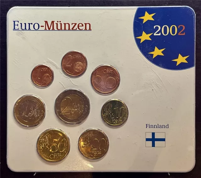 KMS - Finnland - KMS-Satz, "Euro-Münzen", ("ungeöffnet")