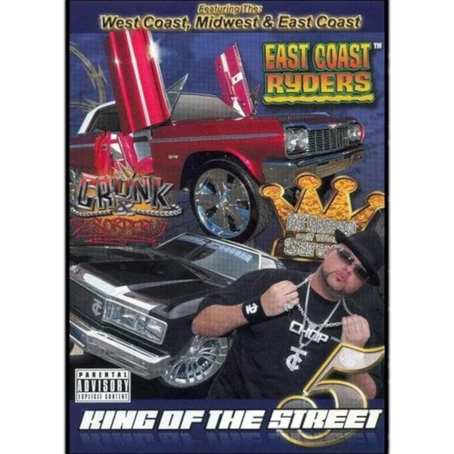 NEW East Coast: Ryders King Of The Street (DVD 2005) Donk Takeover Car Show Race