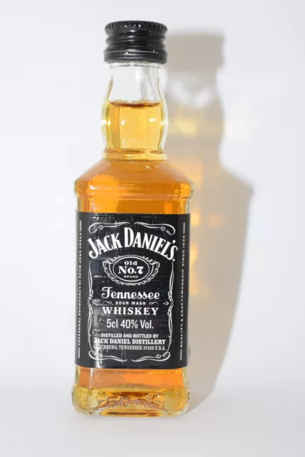 Jack Daniels Whiskey 5 cl 40% mini flasche bottle miniature bottela UK