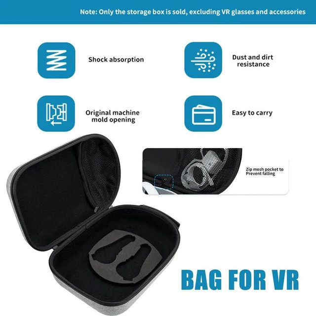 For PICO 4 Pro Storage Hand Bag VR Glasses Accessories XP Carrying S4G9,✨ V5H4