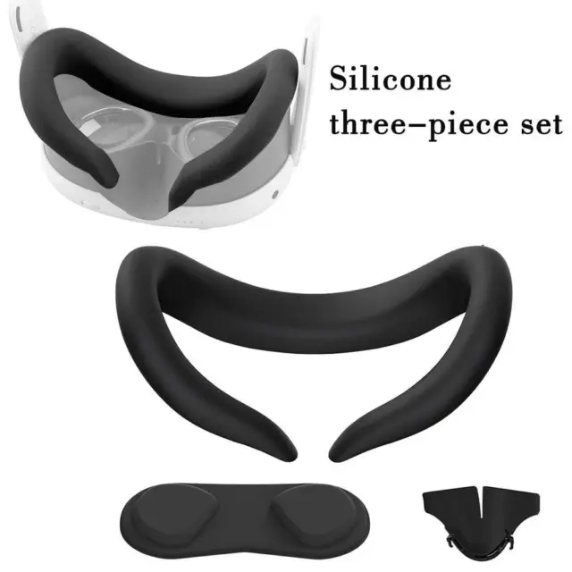 Silicone Three-piece Set Vakdon Lens Cover Nose Guard 3-in-1 Set✨c N9T8