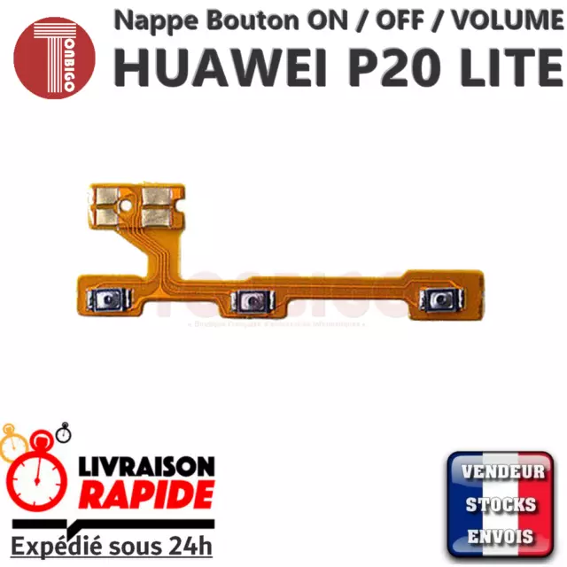 Nappe bouton ON OFF HUAWEI P20 LITE power button volume up down flex ribbon