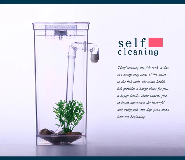 ❤️AS SEEN ON TV ~Self Cleaning Tank My Fun Fish Aquarium Setup ~ BRAND NEW❤️ 7