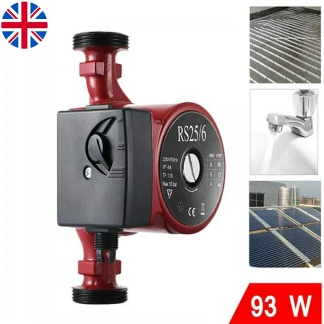 CENTRAL HEATING RECIRCULATING Pump Hot Water Circulation Pump 3 Speed