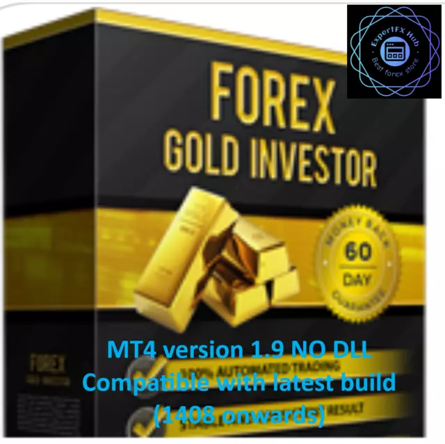 FOREX GOLD INVESTOR MT4 Forex EA Scalper no DLL TESTED on MT4 v1.9 unlimited