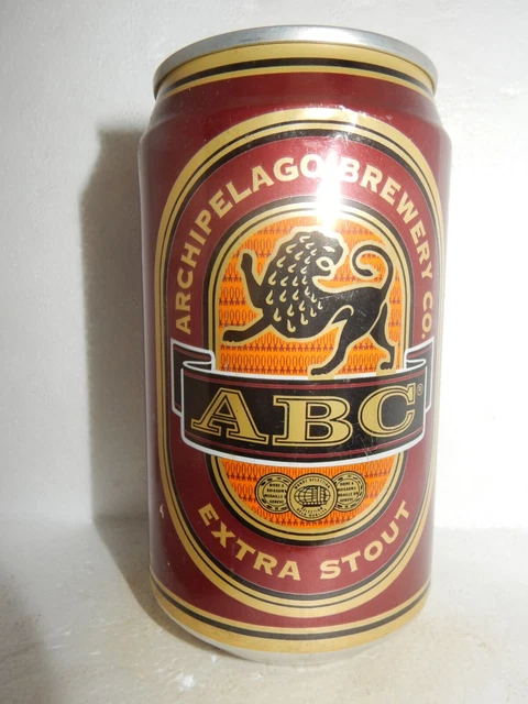 OCOC ABC Extra Stout Beer can from MYANMAR (330ml)  Empty !!