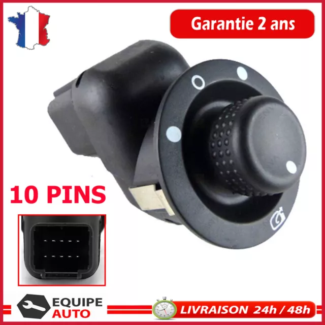 Bouton De Commande De Retroviseur Prévu Pour Clio 3 Megane 2 Scenic 2 Laguna 2