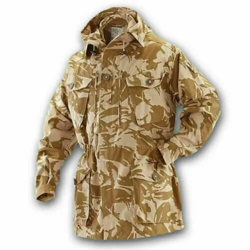 British army surplus, desert camouflage windproof smock, grade 1