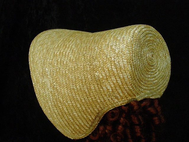 Straw Spoon Bonnet Civil War Pioneer Trek Regency Vintage Antique style one size