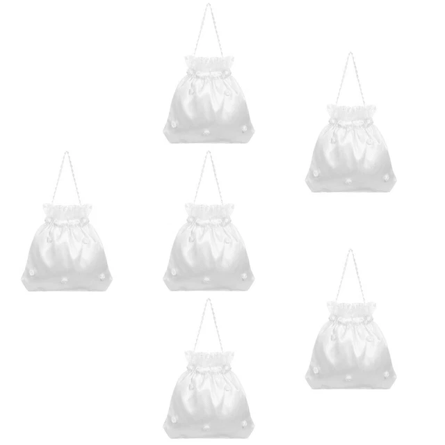 6x Dolly Bag Bridal Bridesmaid Dolly Bag Handbag for Home Wedding
