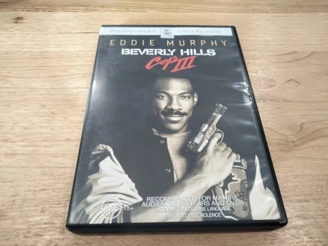 Beverly Hills Cop 3 Eddie Murphy Dvd movie free postage