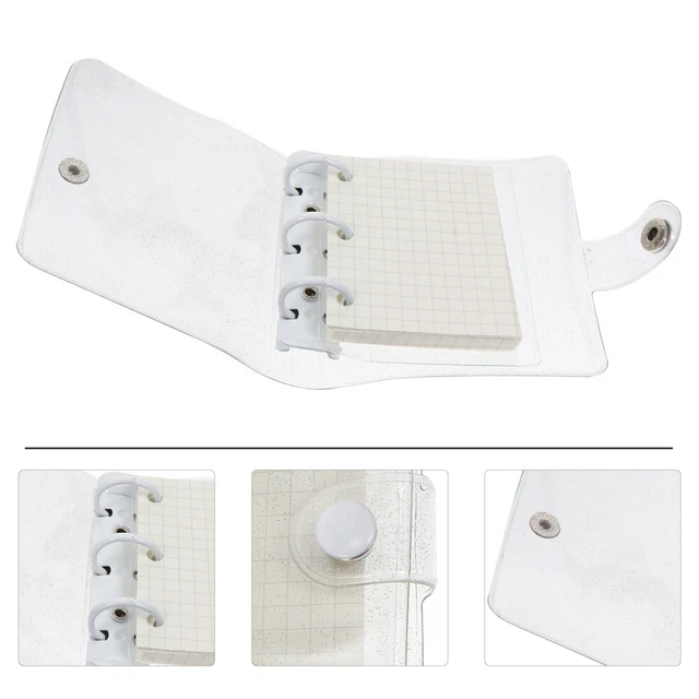 LOOSELEAF LEDGER PVC Office Binder Dividers Graph Paper Spiral